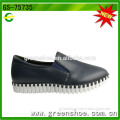 Latest design flat shoes ladies fancy footwear